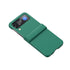 For Samsung Galaxy Z Flip3/4 5G Phone Case Macaron Color Silicone Foldable Soft-Touch Back Protective Cover for SamsungZ Flip3 4