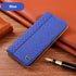 Business Cloth Leather Case for Meizu 18 17 16T 16Xs 16s Pro 16 X 16th Plus Flip Cover Phone Protective Shell