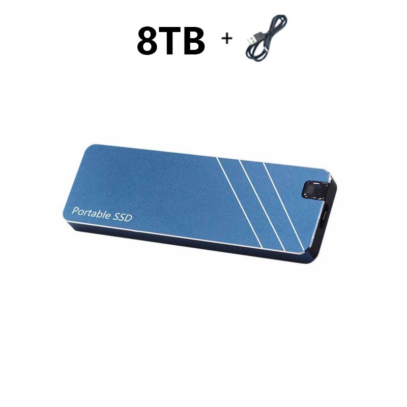 XIAOMI Portable SSD Type-C/USB3.1 External Mobile Solid State Drive Mini High Speed 2TB 4TB 8TB 16TB Hard Drive Laptop Hard Driv