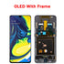 6.7''Original For Samsung Galaxy A80 A805 A805F LCD display Touch Screen Digitizer Assembly with Fingerprint For Samsung A90 LCD