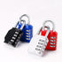 3/4 Digit Dial Combination Password Code Number Lock Padlock Safety Travel Security Lock for Luggage Backpack Suitcase Drawer