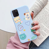 Soft Case For Samsung Galaxy Note 10 Lite Phone Cover Cute Flowers Butterfly Fundas TPU Coque For Samsung Note 10 Lite Bumper