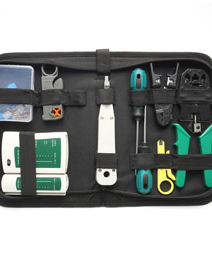 Network cable clamp pliers stripping Crimping pliers/Professional Network Cable Tester RJ45 RJ11 RJ12 CAT5 UTP LAN Cable Tester