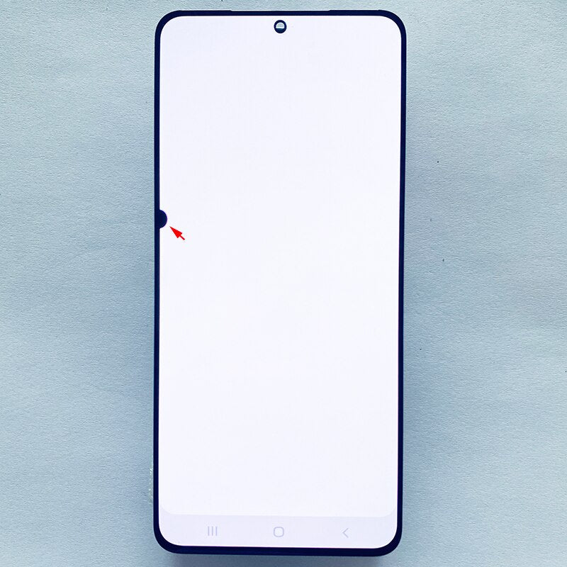 Original LCD For Samsung Galaxy S21 5G G990F G991F G991U G991B/DS Lcd Display Touch Screen 6.2'' With Frame With Dead Pixel