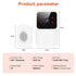 Tuya1080P Smart Video Doorbell Wireless PIR Motion Detection IR Alarm Security Door Bell Wi-Fi Intercom for Home Apartment