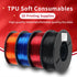 Kingroon TPU Filament 1.75mm 1KG Flexible Plastic Printing Filament Rubber Material For 3D Printing Non-Toxic