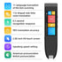 Montions Portable Smart 112 Language Translator Pen Multifunction Offline Translation Real Time Language Translator Reading Pen