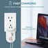 Matter WiFi Smart Plug USB EU UK US Brazil Israel Socket Compatible Homekit Alexa Google Home Smartthings Tuya Smartlife