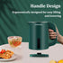 220V 0.6L/1L Electric Coffee Pot Electric Espresso Pots Make Tea Heat Milk Portable Travel Home Stove Top Kettle Coffeeware