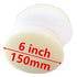 10PC 150mm Gross Polishing Buffing Pads 6" white flat sponge Car Polisher Clean waxing Auto paint maintenance care