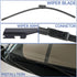 Xukey Car Windshield Windscreen Wiper Blades 24"14" Auto Rain Brushes Cutter Window For MG ZS EV 2017 - 2024 Front Window Part