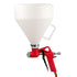 Air Hopper Spray Gun Paint Texture Tool Drywall Wall Painting Sprayer with 3 Noz