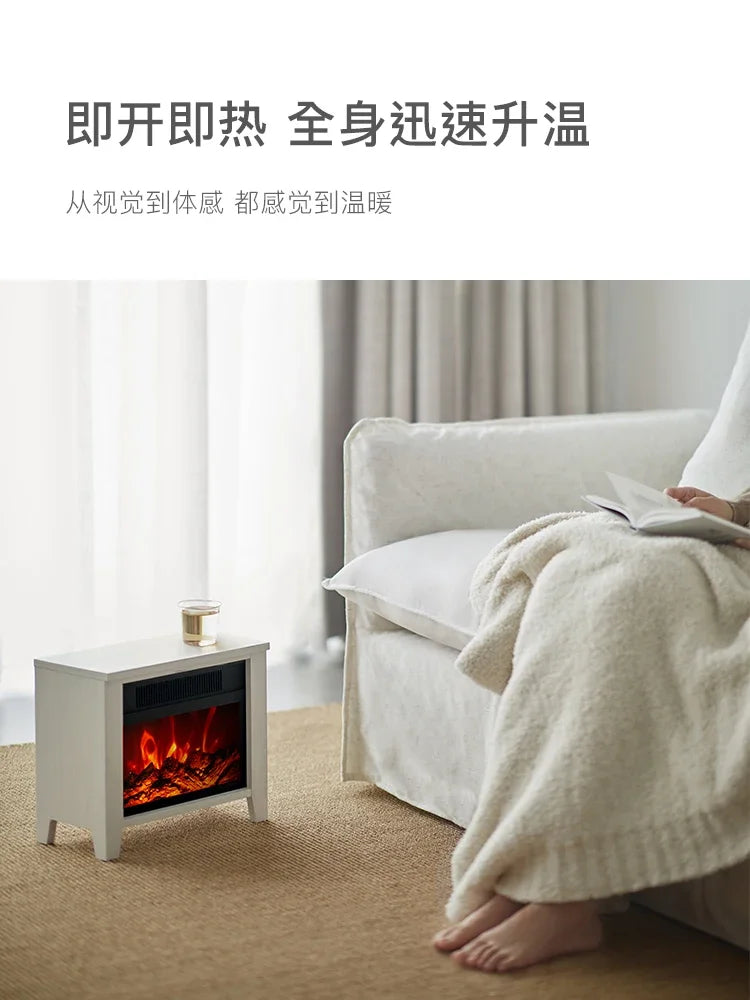 Olek Nordic heater electric heater home simulation flame electric fireplace stove