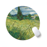 Wheatfields Under A Clouded Sky Van Gogh Mouse Pad Office Computer Non-Slip Thickened Surface for The Mouse Personalized Deskpad