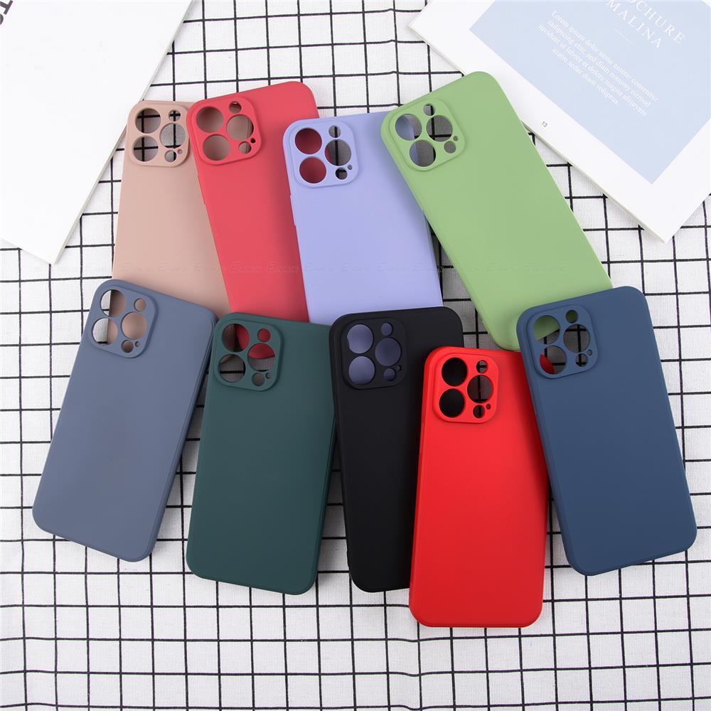 Liquid Silicone Phone Case For Meizu 18 18s 18X 17 Pro 16th Thin Soft Candy Full Protective TPU Back Cover