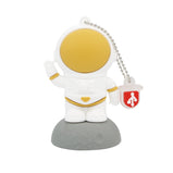 JASTER USB flash drive Astronaut Pen drive cute cartoon model Memory stick Creative gifts for children 64GB 32GB Free key chain