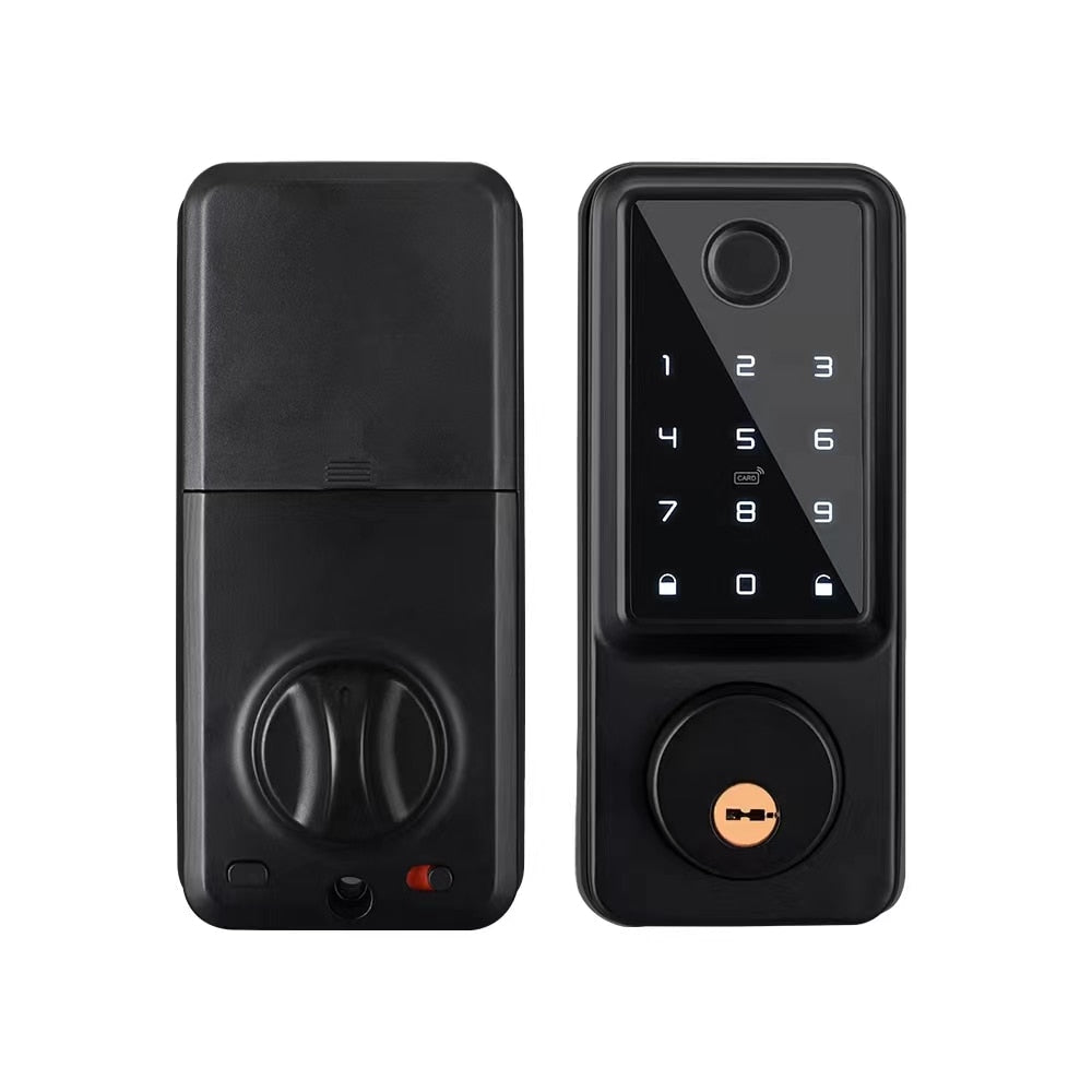 Smart Deadbolt Locks for Home  Alexa Wifi Bluetooth TTlock App Biometric Fingerprint Keyless Digital Keypad Entry Door Lock