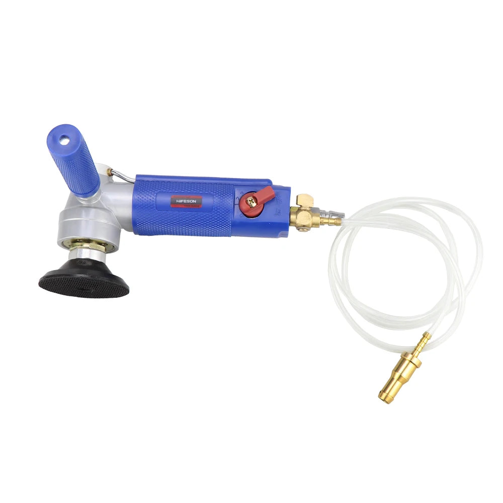 3inch Air Pneumatic Water Sander Water-feed Mill Wet Polisher Tool Machine for Marble Quartz Granite Stone Polishing Machine