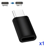 Mobile Phone Charger Adapter Lightning Female To USB C Android Male Connector for Apple Iphone 14 13 Pro Max Cable Converter
