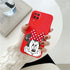 A12 4G Phone Case For Samsung Galaxy A12 M12 F12 4G Mickey Mouse Disney Soft Cover For Samsung A 12 4G F12 M12 4G Bumper Fundas