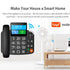 4G Fixed Wireless Phone Dual SIM Card with Antenna For Office Home Remote Area For Home Business Landline Phones
