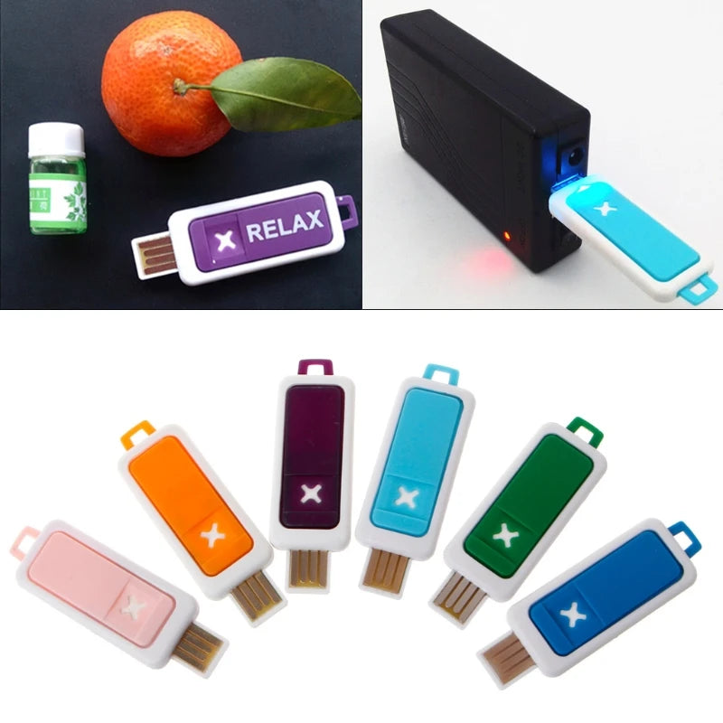 Portable Mini Essential Oil Diffuser Aroma USB Aromatherapy Humidifier Device