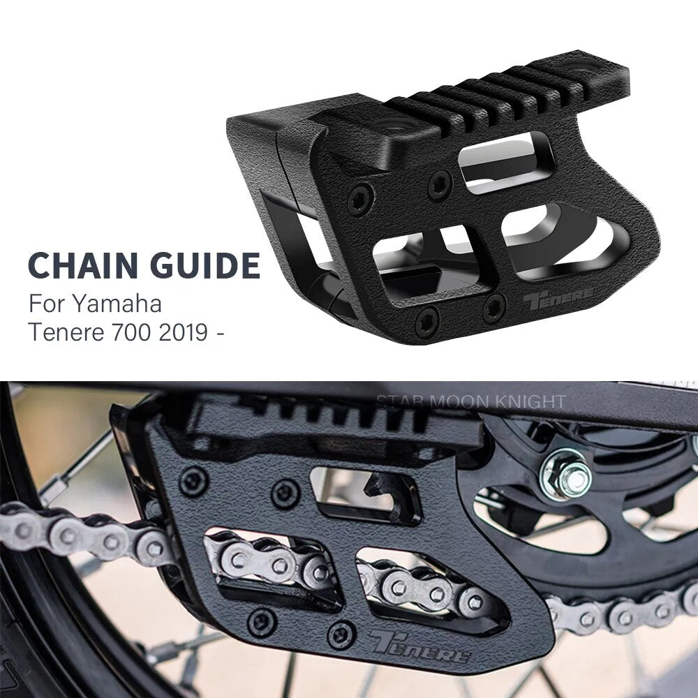 Motorcycle Accessories Primary Drive Rear Chain Guide Guard FOR YAMAHA TENERE 700 Tenere700 XTZ700 T700 T7 2019-2023 2022 2021