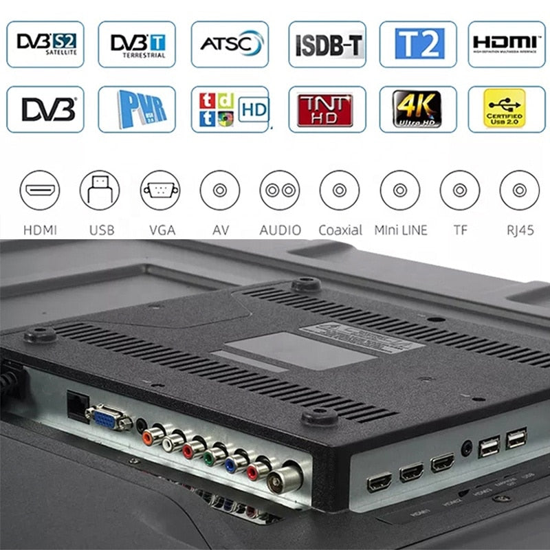 DVB T2S2 ATV Digital TV 40 Inch 2K Full HD LED Television Set 40 Inch Smart Tv