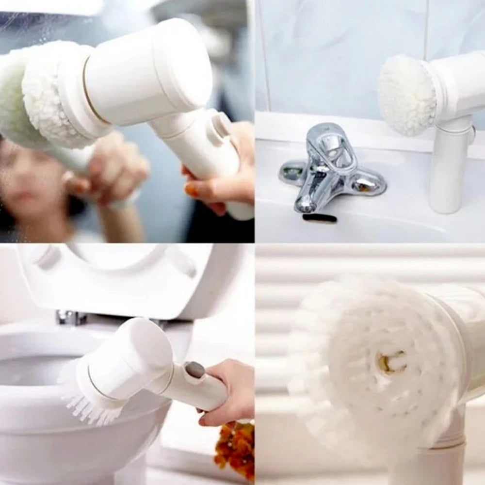 Wireless Electric Cleaning Brush USB Housework Kitchen Dishwashing Brush Bathtub Tile Professional Cleaning Brush Labor Saving