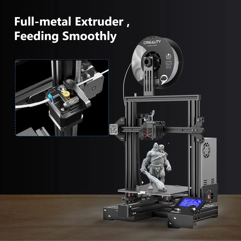Creality Official Ender 3 Neo 3D Printer with CR Touch Auto Bed Leveling kit Full-metal Extruder  Silent Mainboard 220x220x250mm
