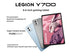 Lenovo Legion Y700 2023 Tablets Snapdragon 8+Gen 1 12GB+256GB/16GB+512GB 8.8inch 144Hz 2.5K Screen Dual Type C Dual X-axis motor