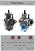 Universal PWK 21 24 26 28 30 32 34mm 2T 4T Motorcycle Carburetor Racing carb With Power Jet For Yamaha For Mikuni Koso For ATV
