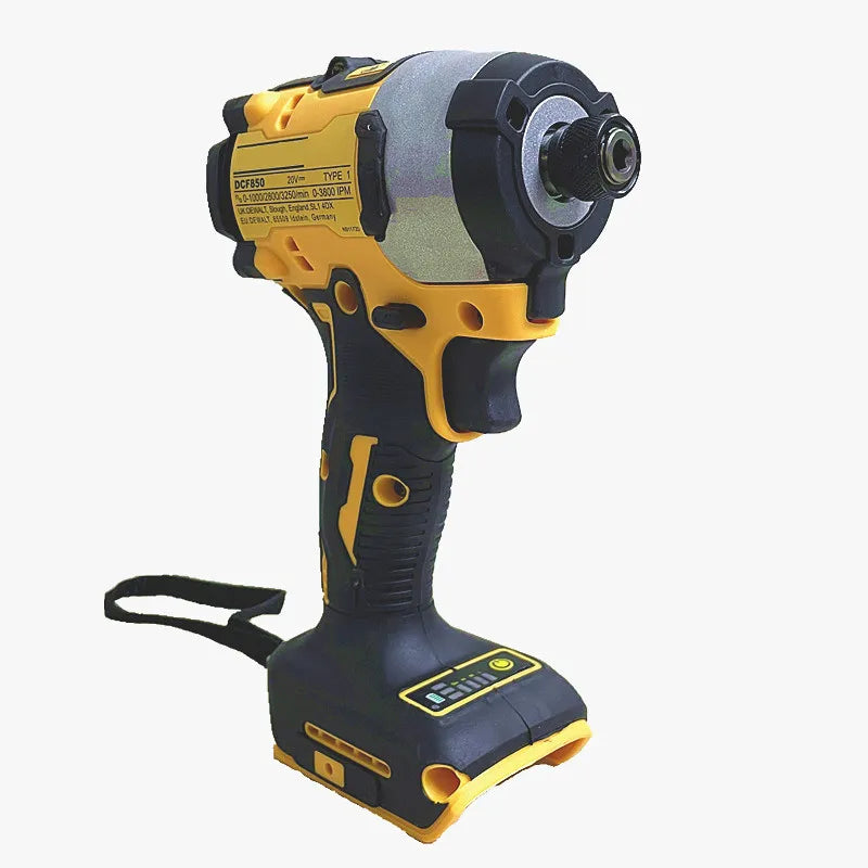 Brushless Electric Screwdriver Cordless 1/4" Driver  Impact Drill Repair Hex Wrench For DeWALT 18-20V Battery Power Tools