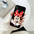 For Redmi 12 C Redmi12C 6.71'' Case Lovely Disney Mickey Mouse Minne Silicone Cover For Xiaomi Redmi 12C Matte Soft Funda Bumper