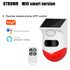 Outdoor Solar PIR Infrared Alarm Smart WiFi Siren Waterproof Wireless 433MHz Burglar Strobe Sensor Multiple Versions Available