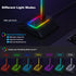 Link Dream RGB Lights Headphone Stand with Type-c USB Ports Headphone Holder for All Headsets Gamers Gaming PC Accessories Desk