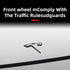 For Model Y 2022 2023 3Pcs Front Rear Trunk Styling Logo Emblem Matte Black Paste Car Accessories Twobarrels Tesla Logo