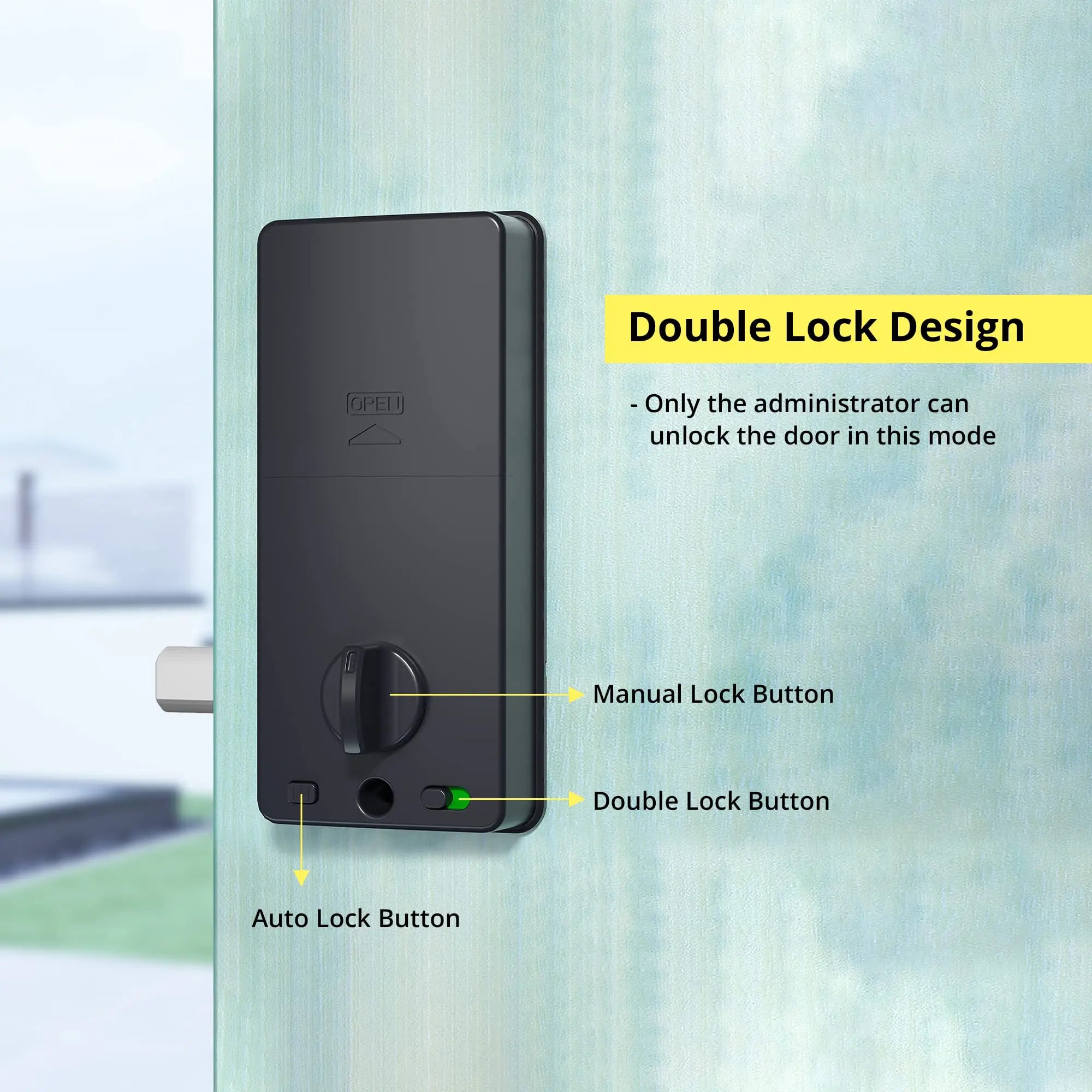 Tuya Wifi Smart Door Lock APP Remote Control Fingerprint Biometric Keypad Digital Smart Card Code Deadbolt Automatic Latch Lock