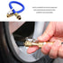 Tire Inflator Hose Tyre Hose Portable Air Compressor Pipe Rubber Air Rubber Hose for Car Motorbike