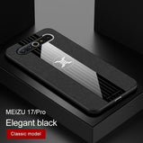 Meizu 17 Pro Case Cover Soft Silicone Frame and Magnetic Ring Holder Back Cover For Meizu 17 MZ 17 Pro Phone Cases