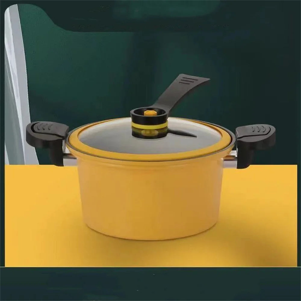 Micro Pressure Crock Pot 3.5L Pressure Cooker Stainless Steel Outdoor Camping Micro Pressure Cooker Household Mini Rice Cooker