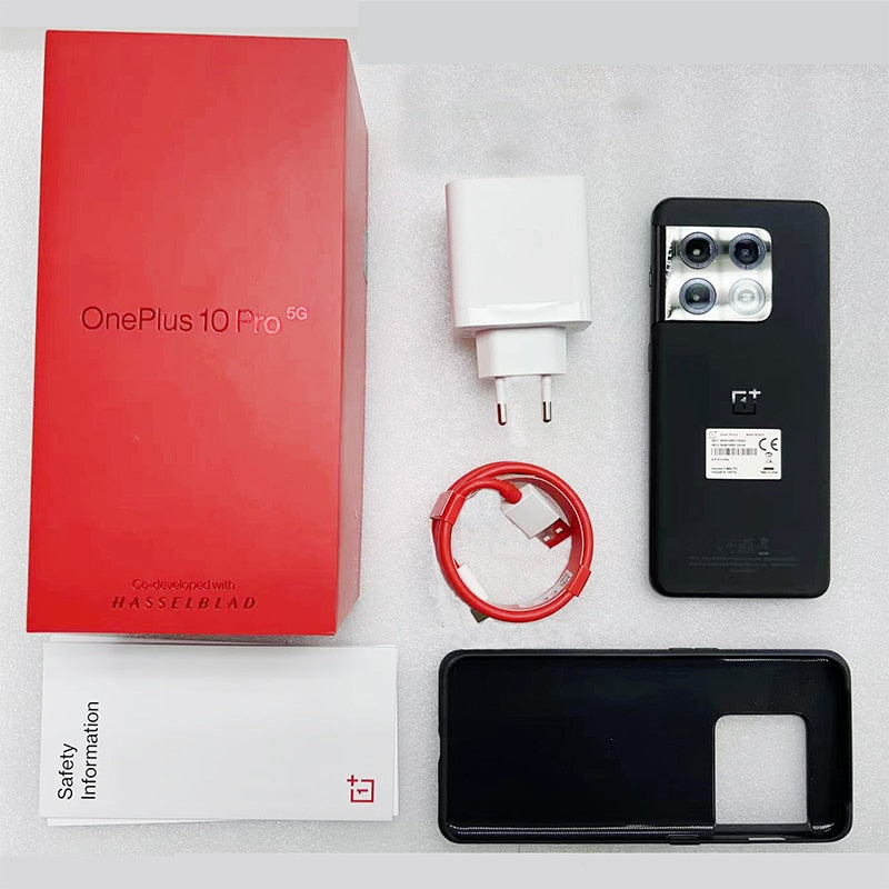 Global Version OnePlus 10 Pro 10pro 5G 8GB 128GB Snapdragon 8 Gen 1 80W Charging 6.7 ''120 Hz AMOLED Display