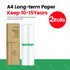 PeriPage A4 Portable Printer Roll Folded Paper USB Bluetooth Thermal Document Printer Support Tattoo Stickers Office Homework