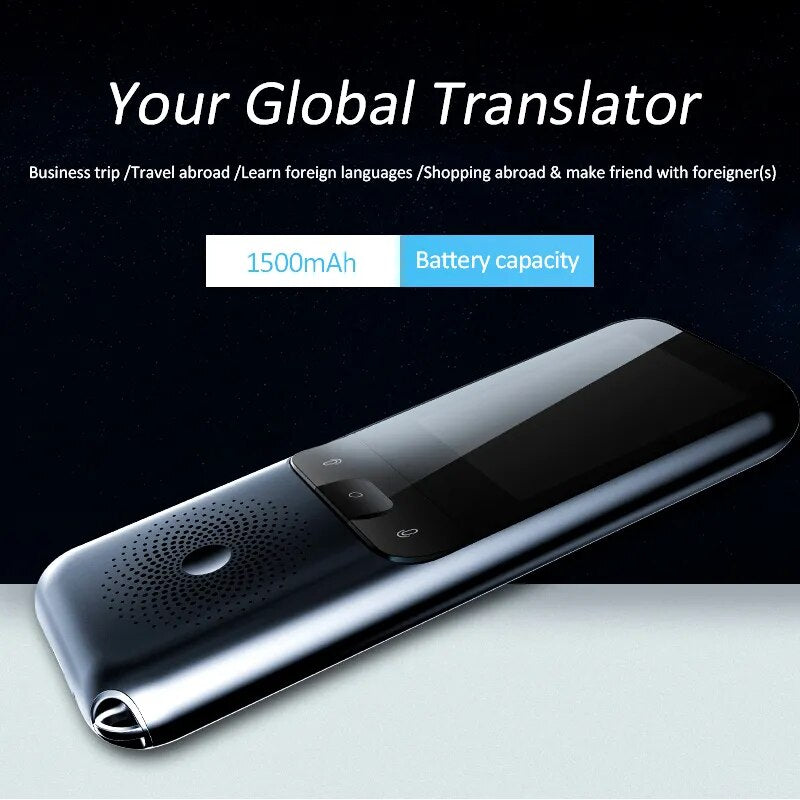 2023 New T11 Portable Audio Translator 138 Language Smart in Real Time Smart Voice AI Voice Photo WIFI Mini Intelligent Hot Sale