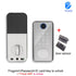 Smart Deadbolt Locks of Tuya Bluetooth App Biometric Fingerprint Password Keyless Entry Front Door Lock