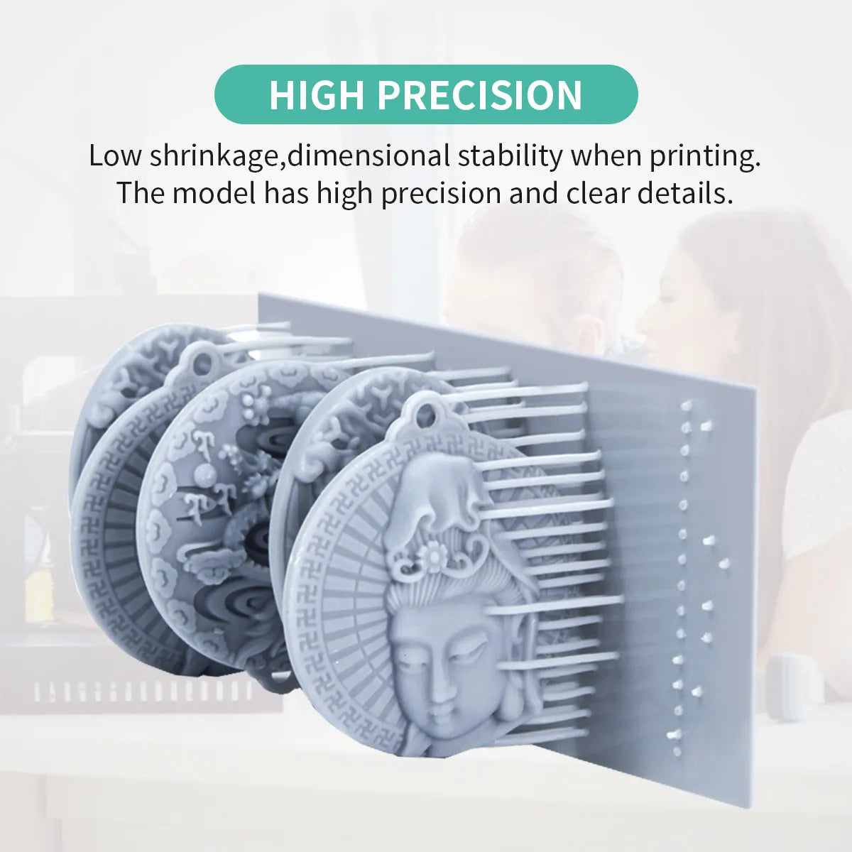 SUNLU Like-ABS/Standard/Plant-based UV Resin Liquid 500G Low Odor Fast Curing Good Precision LCD 3D Printer Photopolymer Resin