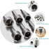 9pcs 5-13mm Hexagon Nut Driver Drill Bit Socket Screwdriver Wrench Set Adapter for Electric Screwdriver Handle Tool