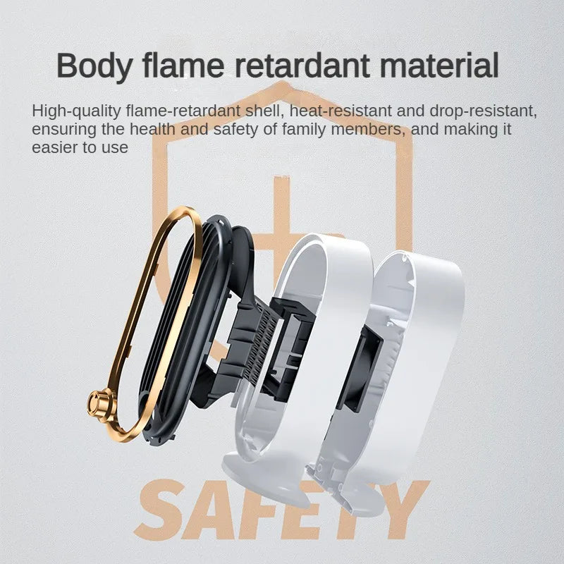 800W Desktop Portable Heater Space Heater Suitable for Home and Office Xiaomi Style Electric Heater for Warm Hands and Feet