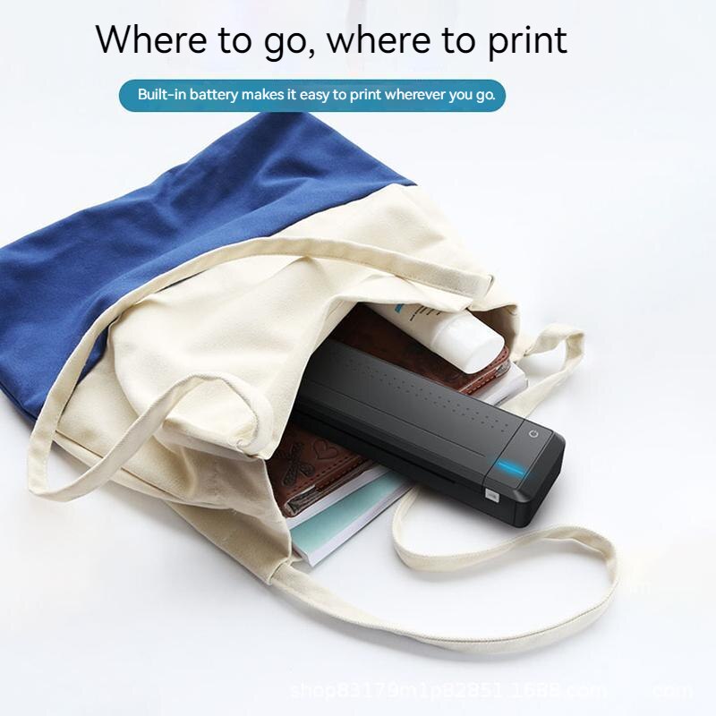 New Bluetooth Portable printer HPRT MT800 support normal A4 size Paper mobile printing for business documents contract files