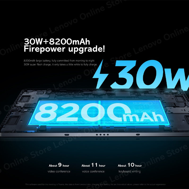 Global Firmware Lenovo Tab P11 Pro 2022 Kompanio 1300T Android 6+128G 8200mAh 11.2" 2560*1536 OLED 120 Hz Refresh Rate Wi-Fi